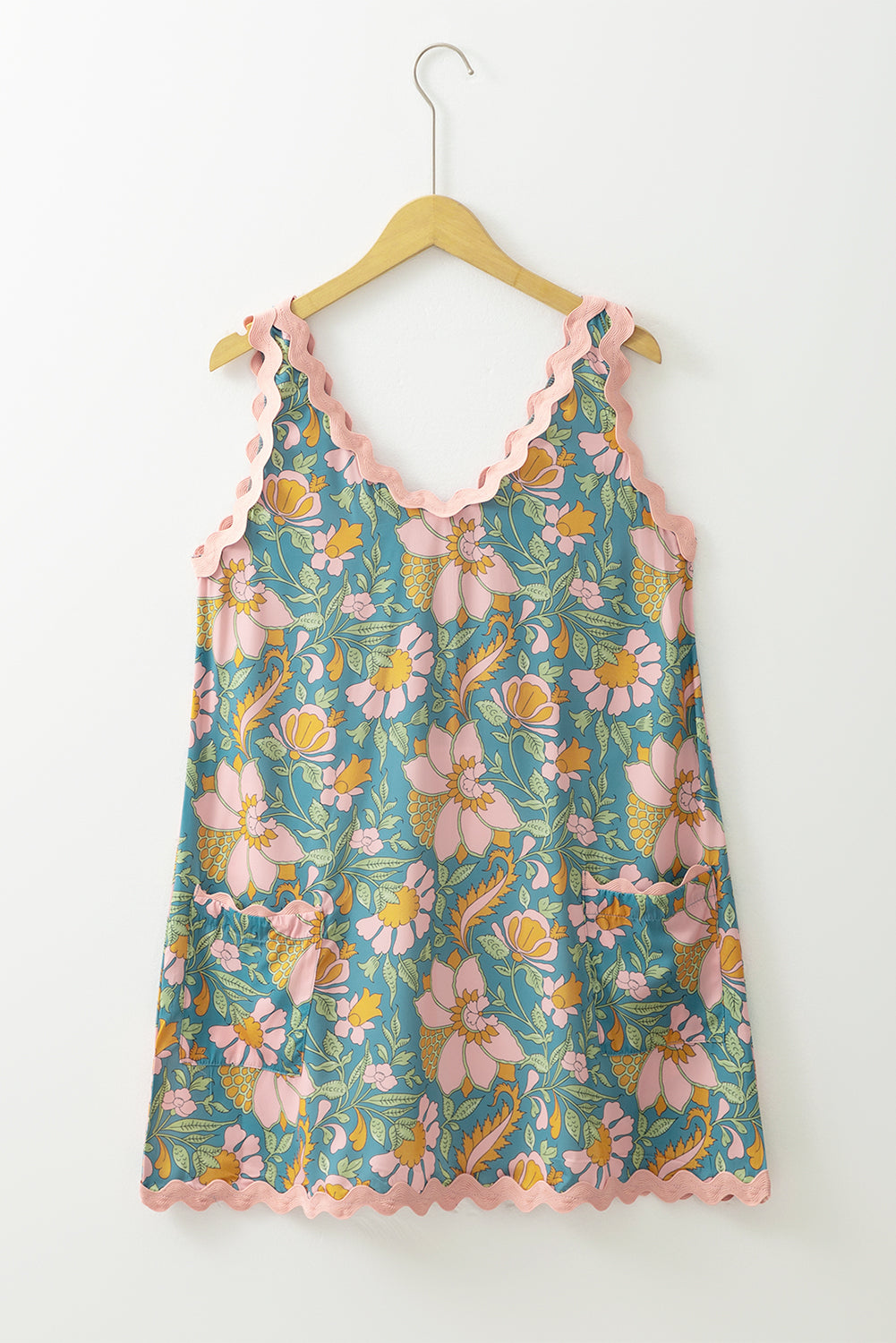 Floral Shift Mini Dress
