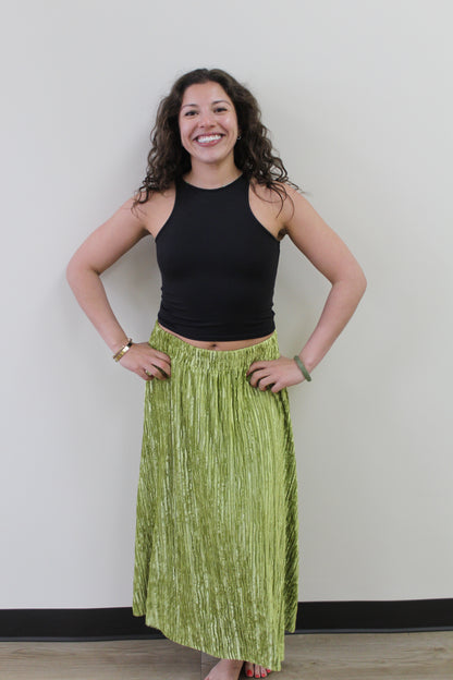 Haley Green Skirt