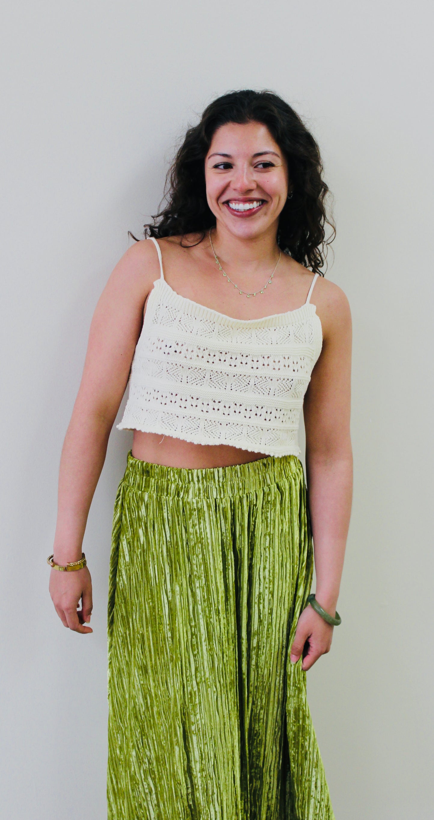 Haley Green Skirt