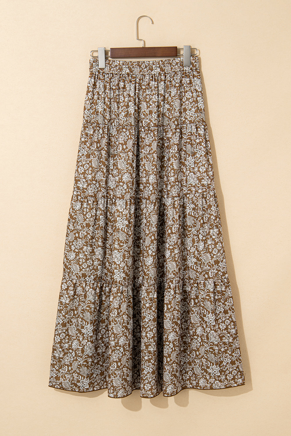 Cowgirl Floral Maxi Skirt