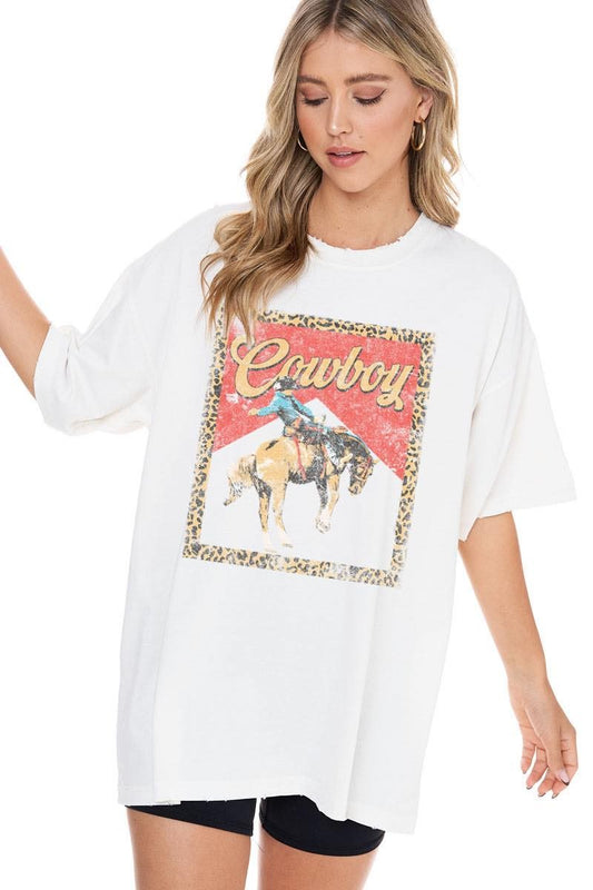 Cowboy Graphic T-shirt