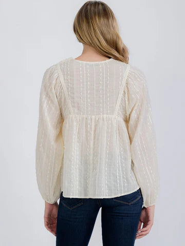 Kristy Boho Detailed Long Sleeve