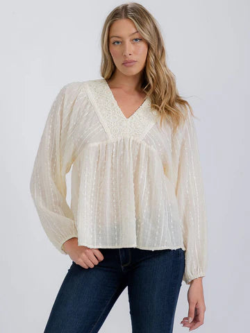 Kristy Boho Detailed Long Sleeve